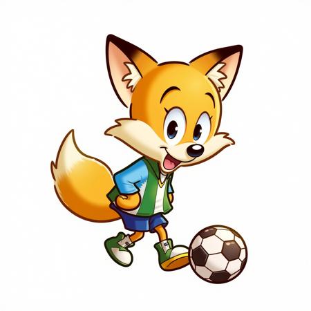 Anthro Cartoon Style for Flux 1D版本v1.0 (ID: 918485)