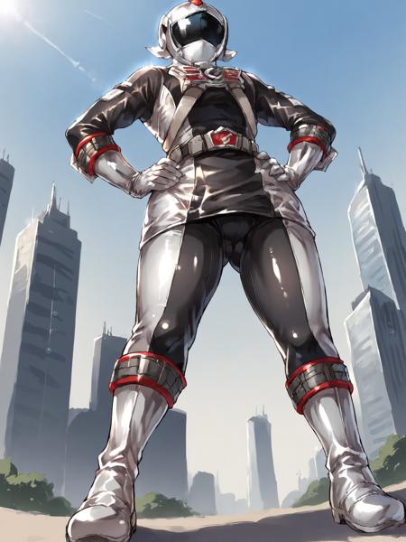 Go-On Silver ゴーオンシルバー (Ranger Operator Series Silver) | Engine Sentai Go-Onger 炎神戦隊ゴーオンジャー (Power Rangers RPM)
