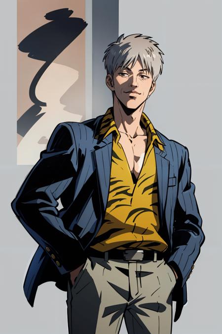 Akagi Shigeru (Both young and old)