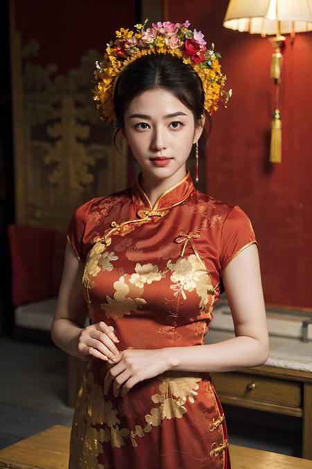 浔埔女-簪花围头饰 | Xunpu-Hairpin flowers | Chinese traditional clothing