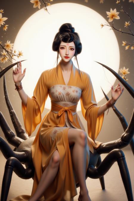 Black Wukong Spider Spirit Purple Spider Lora黑神话悟空蜘蛛精紫蛛儿