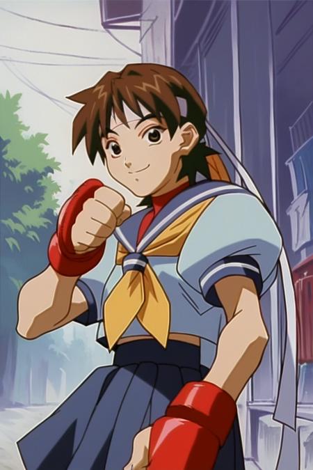 Sakura Kasugano - Street Fighter Alpha: The Animation版本v1.0 (ID: 953262)
