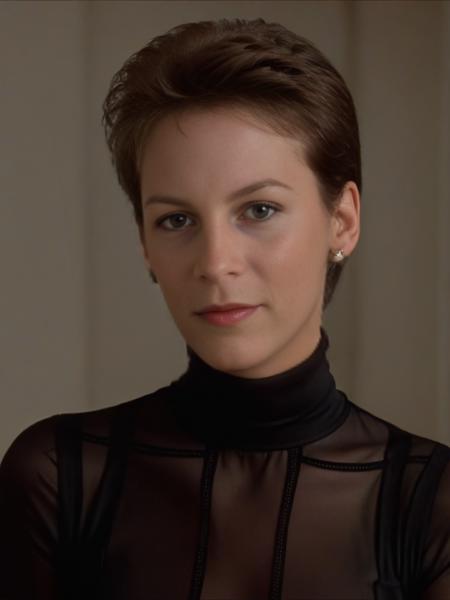 DM's Jamie Lee Curtis , SD1.5 + Laurie Strode SDXL model