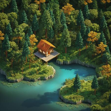 [Style/XL] Isometric Tile Map✨