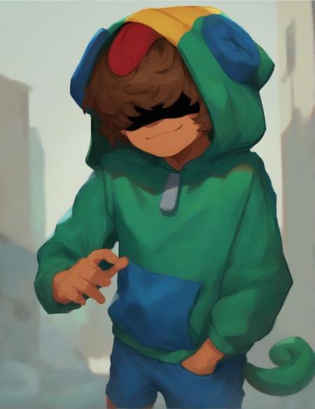₍⑅ᐢ..ᐢ₎ Leon (Brawl Stars)
