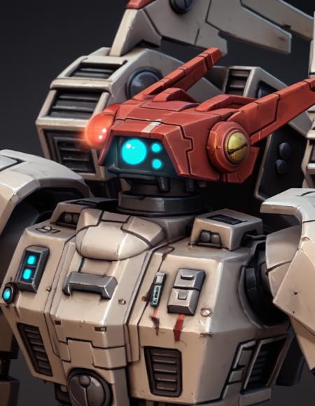 T'au XV86 Coldstar Battlesuit (Warhammer 40K)版本v1 (ID: 914343)