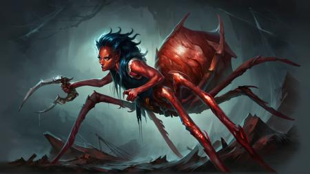 Arachnid - Creature Concept - Pony