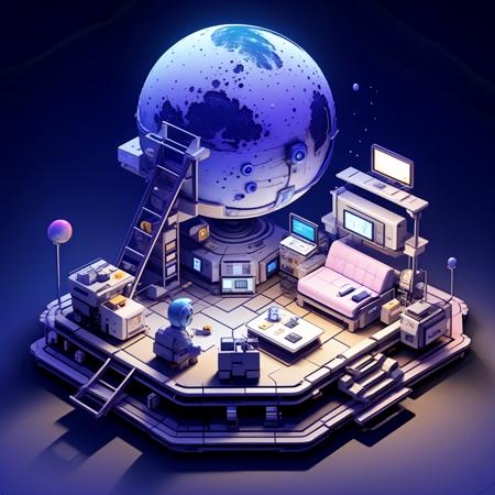 HEZI_45 degrees indoor cute game scene版本v1.0 (ID: 613258)
