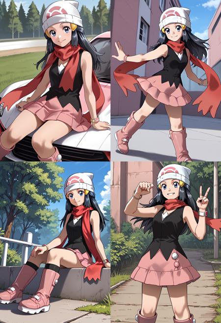 Dawn (Pokemon PPD/EX) 7 Outfits