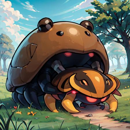 Kabuto: Dome Trilobite | カブト (Pokedex #0140) [Pony & SD1.5]