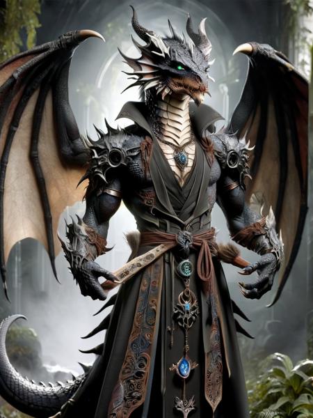 Dracthyr WoW Style [SDXL LoRA]