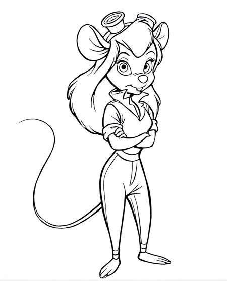 Gadget Hackwrench (Chip 'n Dale Rescue Rangers) Pony + Illustrious
