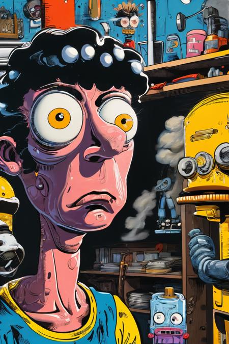 style of Peter Bagge 224版本v1.0 (ID: 572500)
