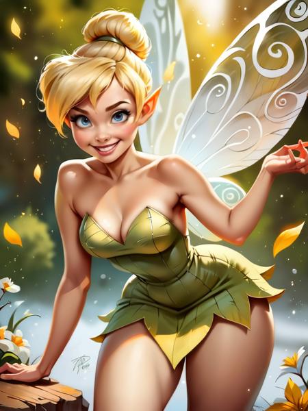 Tinker bell (Peter Pan) Disney - FLUX | SD 1.5 | XL PONY | Illustrious XL - by YeiyeiArt