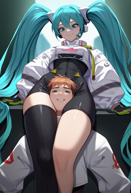 [PonyV6 XL] Racing Miku (2022) | Vocaloid