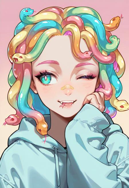 Snake Hair/Gummy Worm Hair/Worm on a String Hair