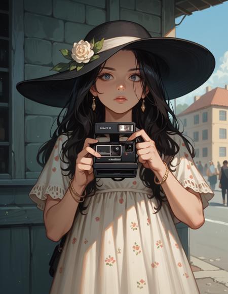 80s Polaroid Camera PONY XL版本v1.0 (ID: 670220)