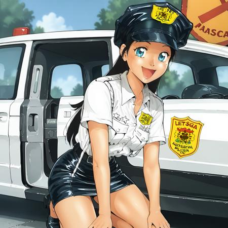 Aoi Ayasaka (Syutudou!! Minisuka Police) XL pony LORA