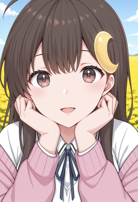 藤野 深月 illustrious版 (ゾンビのあふれた世界で俺だけが襲われない) / Fujino Mitsuki (In a world filled with zombies, I'm the only one who isn't attacked)版本v1.0 (ID: 1093974)