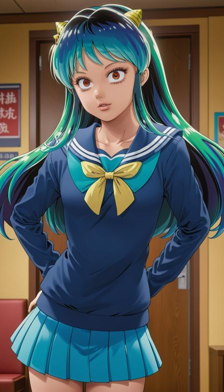 Lum from Urusei Yatsura (Stylized)