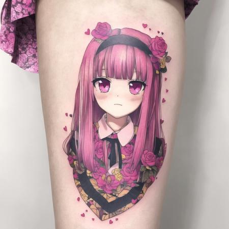 Anime tattoo