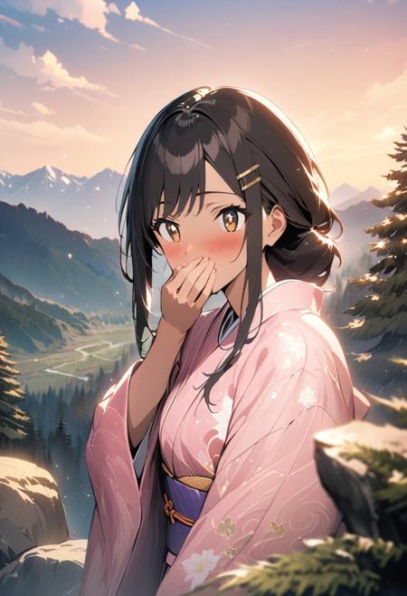 Anime Style Japanese Kimono Dress