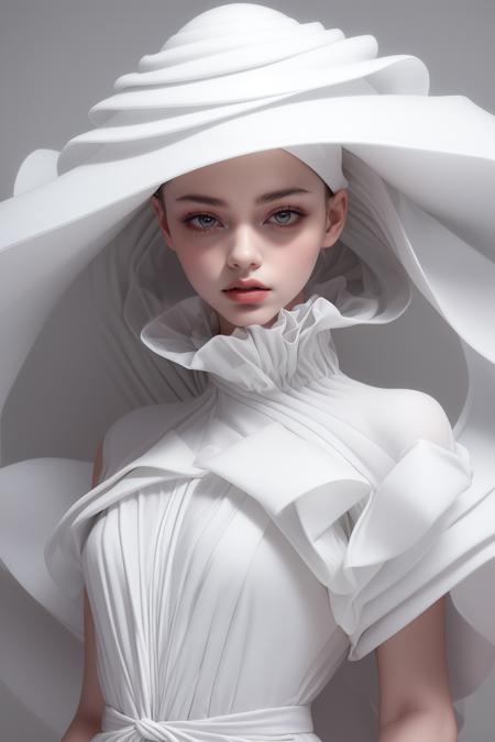 white issey miyake 三宅一生白