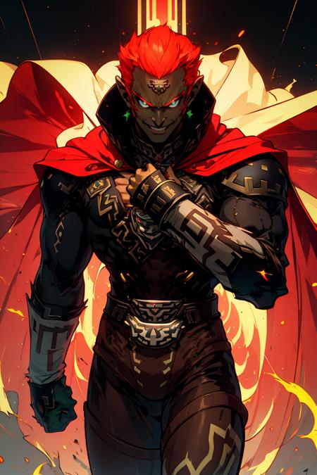 Ganondorf: Demon King (The Legend Of Zelda: Ocarina of Time) [Pony & SD1.5]版本v1_Anime (ID: 248932)