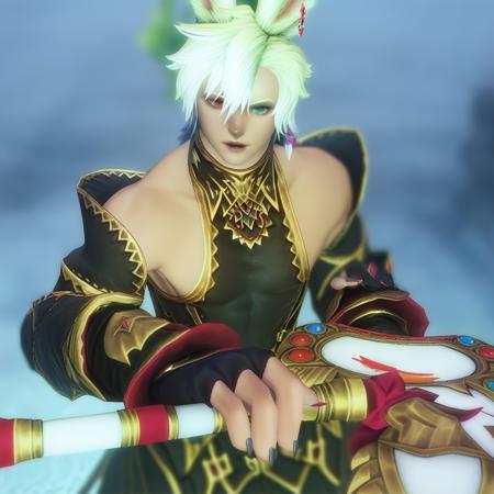 K'hris Tia (FFXIV OC) Viera Edition PonyXL