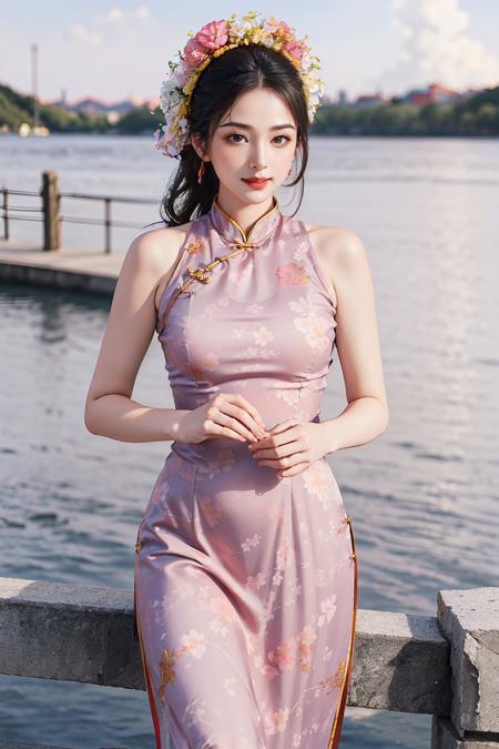 浔埔女-簪花围头饰 | Xunpu-Hairpin flowers | Chinese traditional clothing