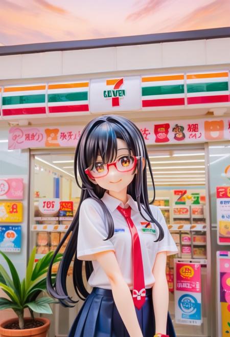 コンビニの外観7 PONY