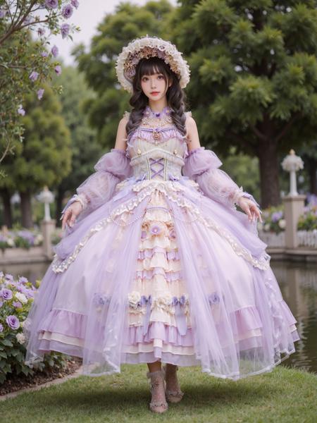 [Flux.1 D][Realistic] Lo Dress Collection | 洛丽塔裙子集合