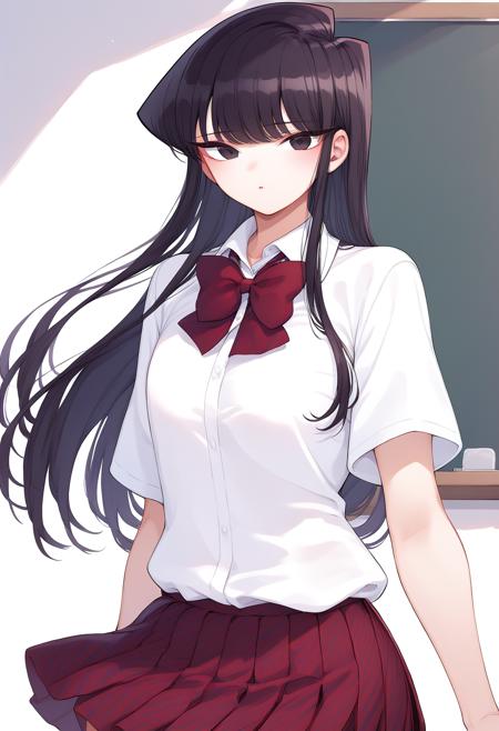 古見 硝子 ponyDiffusion版 (古見さんは、コミュ症です。) / Komi Shouko (Komi Can't Communicate)版本v1.0 (ID: 368210)
