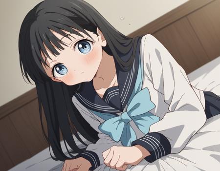 Komichi Akebi (明日 小路) - Akebi's Sailor Uniform (Akebi-chan no Sailor-fuku) (明日ちゃんのセーラー服) - COMMISSION