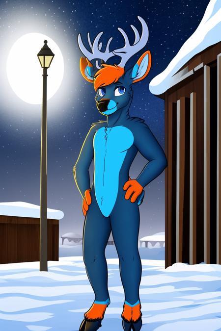Meeker - OC Fursona - Character LORA版本NAI (ID: 173691)