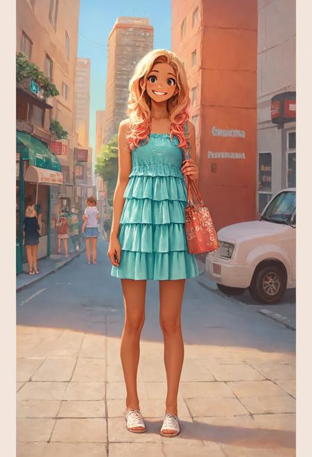 BT Ruffle Mini Dress