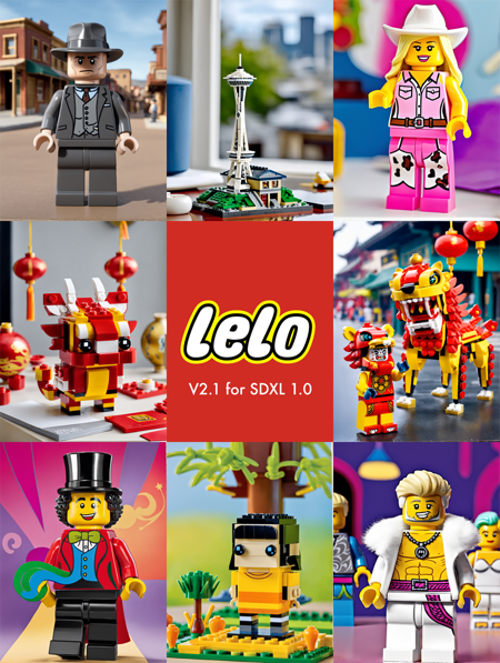 LeLo - LEGO LoRA for XL & SD1.5版本V2.1_SDXL1.0 (ID: 318915)