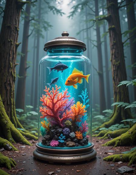 Contained Color Flux