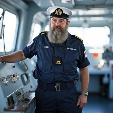 Modern British Royal Navy Working Uniform (Flux)