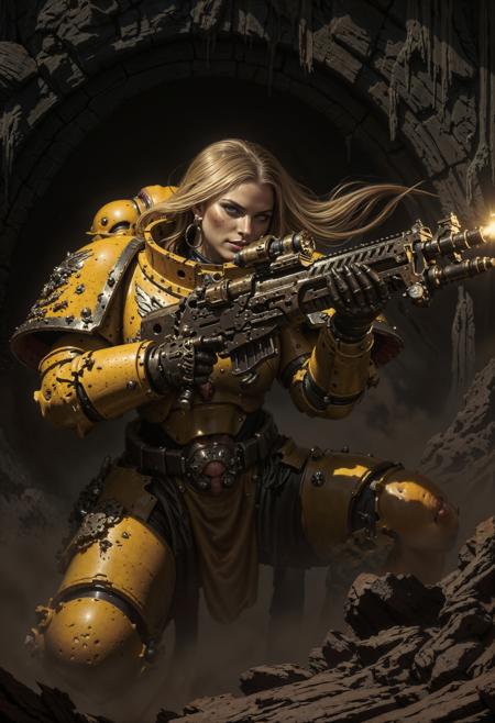 The Space Marines Warhammer 40K | Flux + Pony