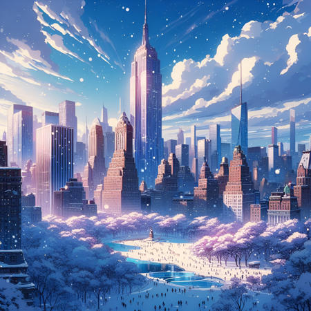New York City, Empire State Building (Cityscape)版本v1.0 (ID: 464513)