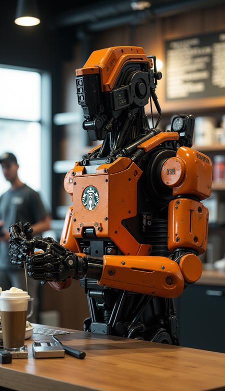 Elysium police robot