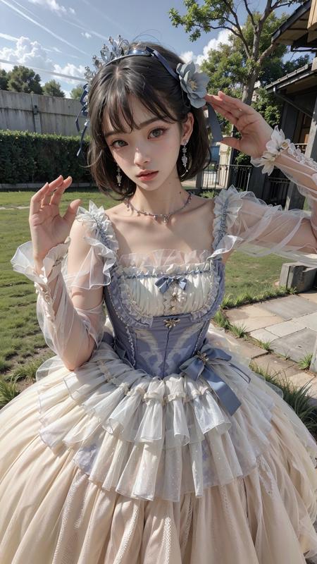 【雾蓝月光】Dress No.15 Wathet Dress