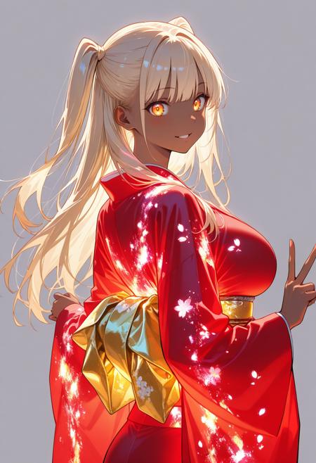 Glowing Kimono