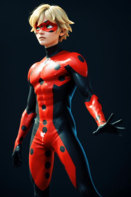 Casual, Chat Blanc & Chat Noir | Adrien Agreste | Miraculous Ladybug | Pony版本Mister Bug (ID: 990843)