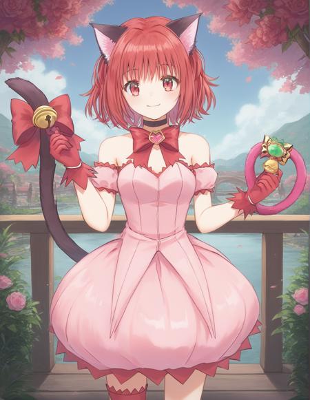 [Animagine & Pony] Mew Ichigo / Tokyo Mew Mew / ミュウイチゴ / 東京ミュウミュウ