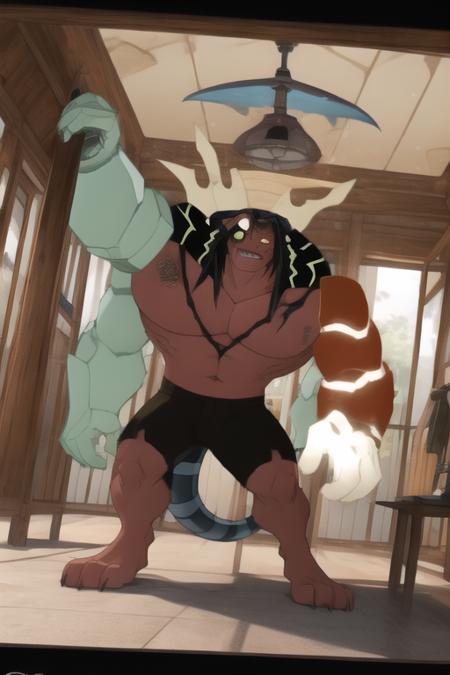 Mutant Kevin 11 -- Ben 10 Classic Pony+1.5