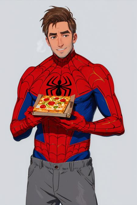 Spider-Man (Peter B. Parker) from Into the Spider-Verse [LoRA]版本v1.0 SD v1.5 (ID: 340806)