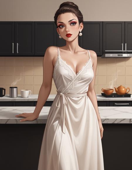 Wrap Dress | Nightgown PONY XL版本v1.0 (ID: 926577)