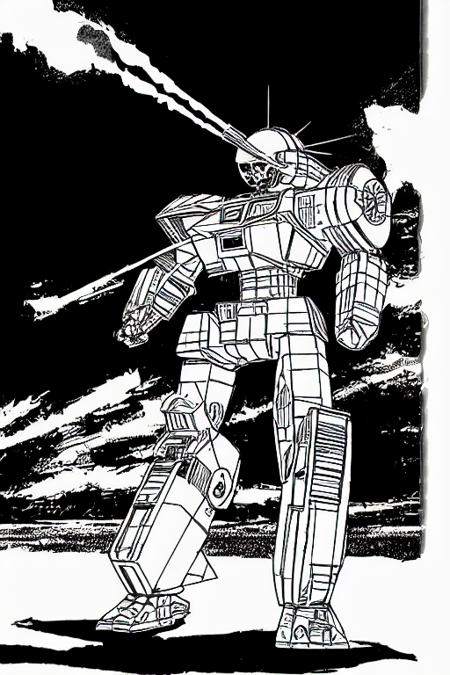 BattleTech Classic 1980's look